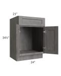 Providence Slate Grey 24" Bathroom Vanity