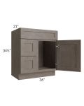 Natural Grey Shaker 30" Bathroom Vanity