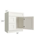 Providence Cream 30" Bathroom Vanity