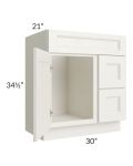 Providence Cream 30" Bathroom Vanity