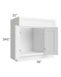 Providence White 36" Bathroom Vanity