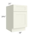 Linen Shaker 18" Drawer File Base Cabinet
