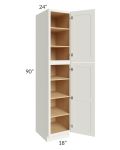 Linen Shaker 18x90x24 Wall Pantry Cabinet