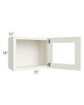 Linen Shaker 21x18 Decorative Wall Cabinet