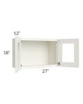 Linen Shaker 27x18 Decorative Wall Cabinet
