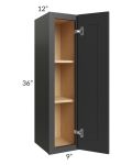 Madison Black Shaker 09x36 Wall Cabinet