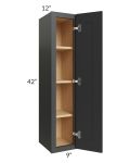 Madison Black Shaker 09x42 Wall Cabinet