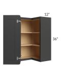 Madison Black Shaker 24x36 Wall Easy Reach Cabinet