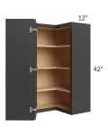 Madison Black Shaker 24x42 Wall Easy Reach Cabinet
