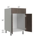 Milan Cafe 21" Sink Base Cabinet