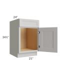 Salem Light Grey 21" Sink Base Cabinet