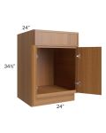 Portland Walnut 24" Sink Base Cabinet 