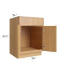 Portland Sand 24" Sink Base Cabinet 
