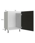 Euro Cafe 24" Full Height Door Sink Base Cabinet with 1 Door