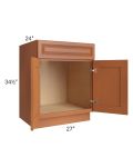 Lexington Cinnamon Glaze 27" Sink Base Cabinet