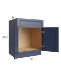 Bayville Blue 27" Sink Base Cabinet