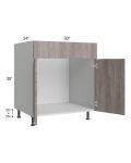 Milan Hazel 30" Sink Base Cabinet