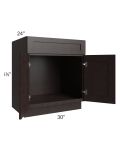 Brazilian Shaker 30" Sink Base Cabinet 