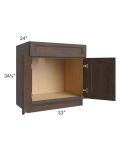 Tuscan Kona Brown 33" Sink Base Cabinet