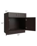 Brazilian Shaker 33" Sink Base Cabinet