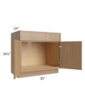 Township Rift Oak 36" Sink Base Cabinet
