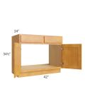 Royal Oak 42" Sink Base Cabinet