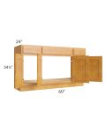 Royal Oak 60" Sink Base Cabinet 