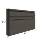 Charcoal Grey Shaker 96" Base Molding 