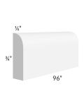 Providence White 96" Scribe Molding