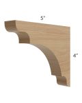 Asheville Rift Oak Shaker Traditional Simple Corbel