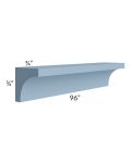 Sky Blue Shaker 96" Inside Corner Molding