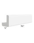 Vail White Shaker 96" Outside Corner Molding