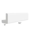 Alpine White Shaker 96" Outside Corner Molding