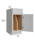 Stone Shaker 15" Tray Divider Base Cabinet