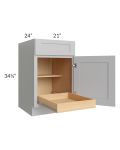 Stone Shaker 21" Base Cabinet with 1 Rollout Tray