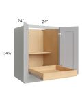 Stone Shaker 24" Full Height Base Cabinet with 1 Rollout Tray