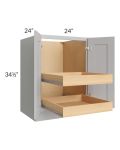 Stone Shaker 24" Full Height Base Cabinet with 2 Rollout Trays