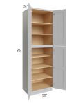 Stone Shaker 30x96x24 Wall Pantry Cabinet