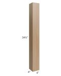 Asheville Rift Oak Shaker 4x4 Square Decorative Post