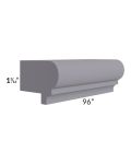 Graphite Grey Shaker 96" Light Rail Molding