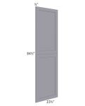 Graphite Grey Shaker 24x90 Tall Decorative Door Set