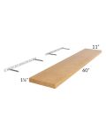 Madison Honey Shaker 60" Floating Shelf