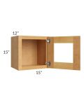 Madison Honey Shaker 15x15 Decorative Wall Cabinet