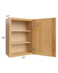 Madison Honey Shaker 21x30 Wall Cabinet