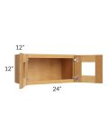 Madison Honey Shaker 24x12 Decorative Wall Cabinet