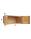 Madison Honey Shaker 30x15x24 Wall Cabinet
