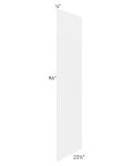 Midtown White Shaker 96" Tall Skin (1/4" Thick)