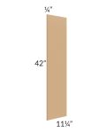 Midtown Timber Shaker 42" Wall Skin (1/4" Thick)
