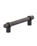 Contemporary Metal Pull 6.61" Overall Length in Brushed Oil-Rubbed Bronze