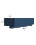 Portland Navy Blue 96" Shaker Light Rail Molding